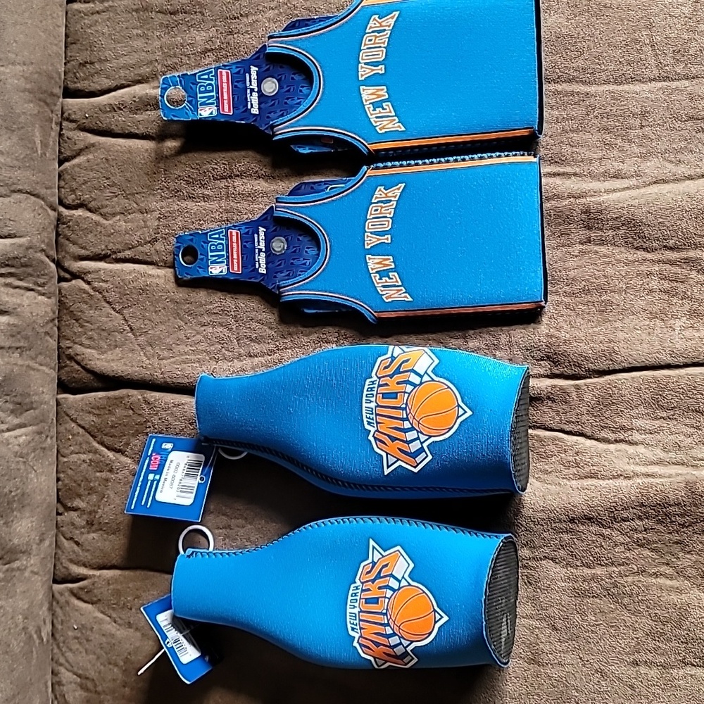 NY Knicks NBA bottle koozies